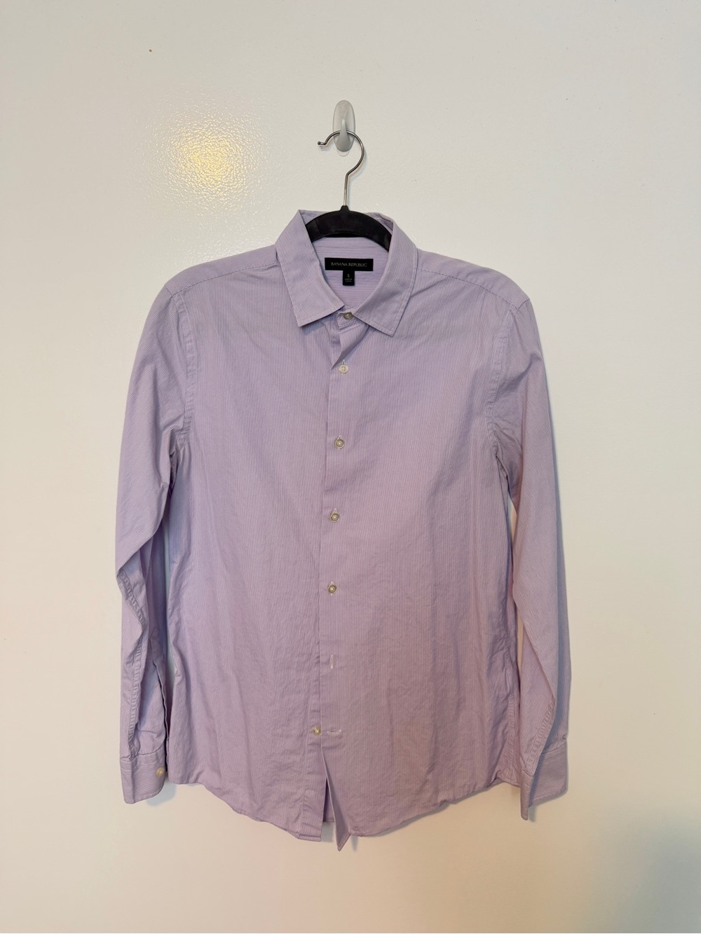 Banana Republic Men's Lavender Dress Shirt